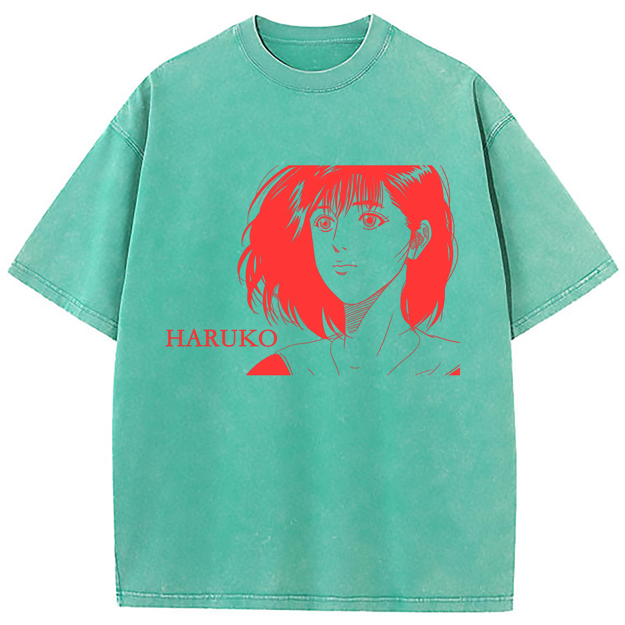 （画像用） SLAM DUNK／スラムダンク 綿100% ヴィンテージ風 半袖Tシャツ（フロントプリント）